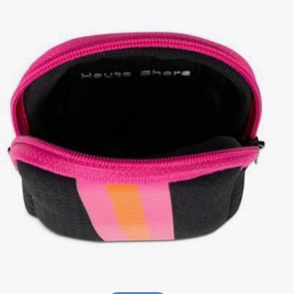 Neoprene Eyeglass Case - 2 Card Slips - Zipper Closure - BRAND NEW - Picture 5 of 5